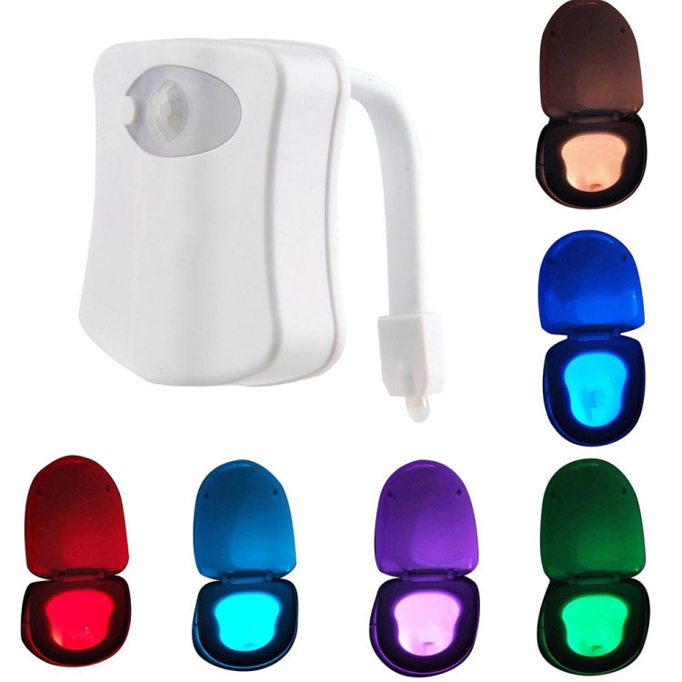 Motion Activated Toilet Nightlight, LED Toilet Light Bathroom Washroom