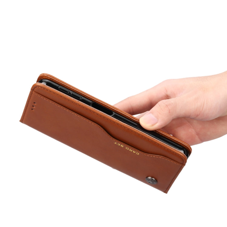 Knead Skin Texture Horizontal Flip Leather Case for Galaxy A50 , with Photo Frame & Holder & Card Slots & Wallet