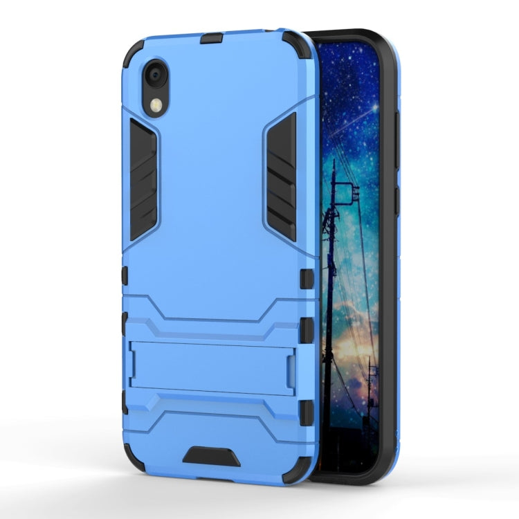 Shockproof PC + TPU Case for Huawei Honor 8S, with Holder