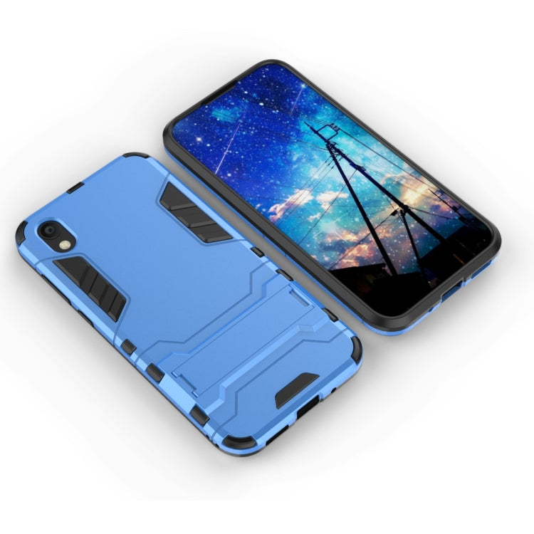 Shockproof PC + TPU Case for Huawei Honor 8S, with Holder