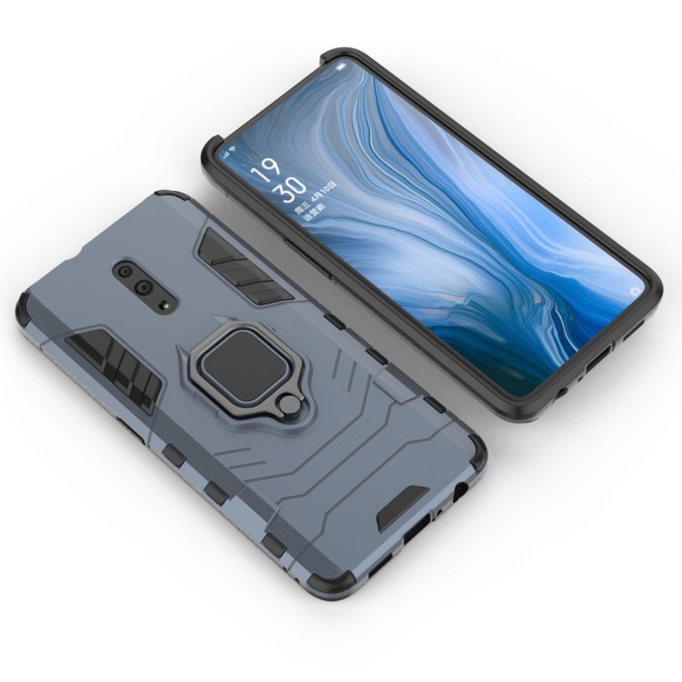 PC + TPU Shockproof Protective Case with Magnetic Ring Holder for OPPO Reno