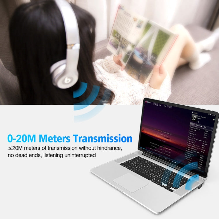 Bluetooth 4.0 Adapter USB Computer Wireless Audio Transceiver