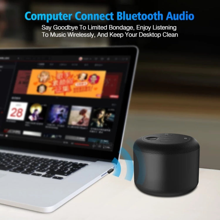 Bluetooth 4.0 Adapter USB Computer Wireless Audio Transceiver