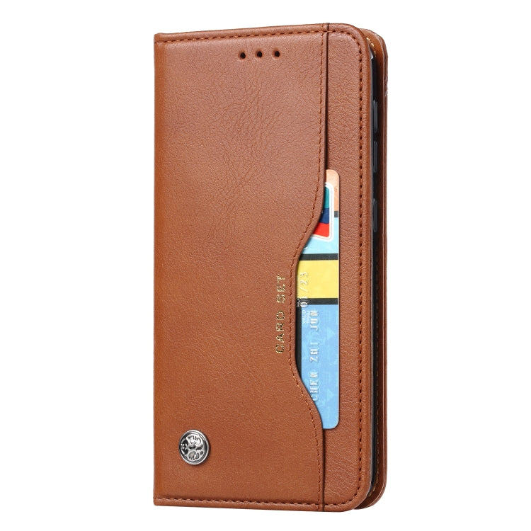 Knead Skin Texture Horizontal Flip Leather Case for Samsung Galaxy A10, with Photo Frame & Holder & Card Slots & Wallet
