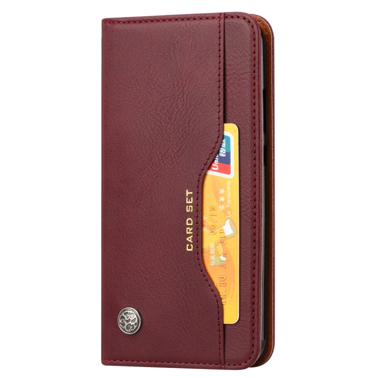 Knead Skin Texture Horizontal Flip Leather Case for Samsung Galaxy A30, with Photo Frame & Holder & Card Slots & Wallet