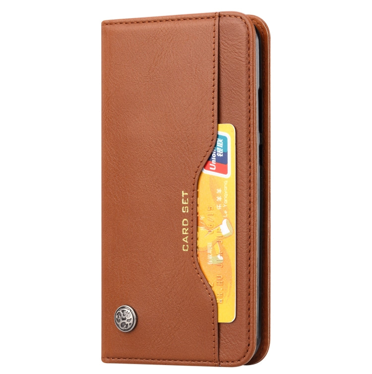 Knead Skin Texture Horizontal Flip Leather Case for Samsung Galaxy A30, with Photo Frame & Holder & Card Slots & Wallet