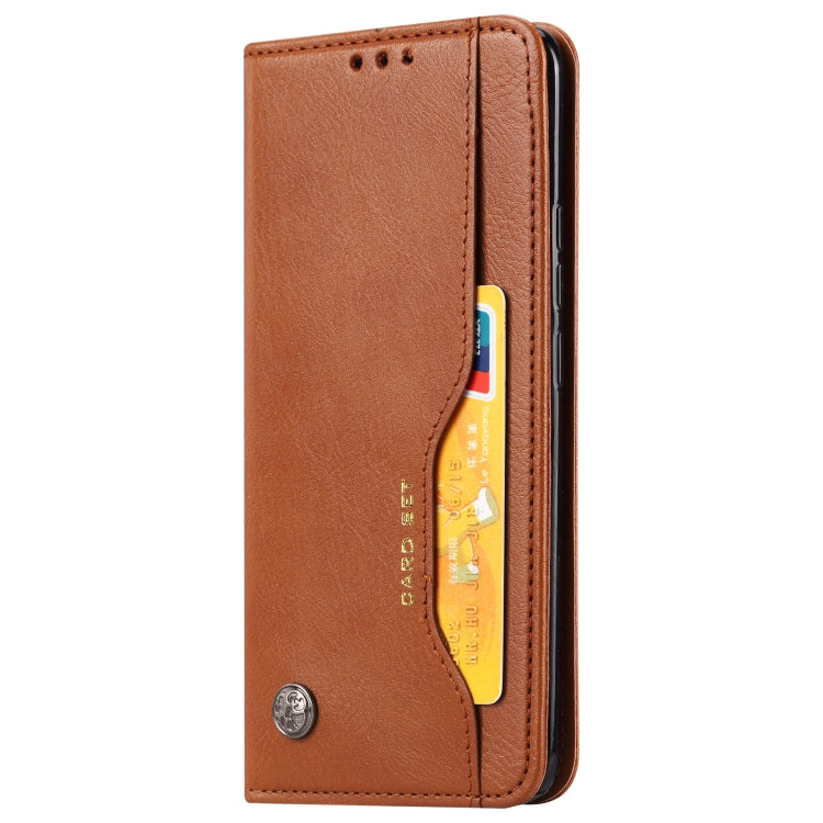 Knead Skin Texture Horizontal Flip Leather Case for Huawei Mate 20 Pro, with Photo Frame & Holder & Card Slots & Wallet