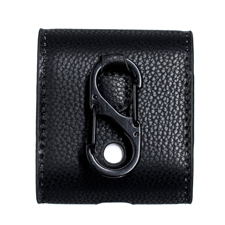 Lychee Wireless Bluetooth Headset Charging Box Leather Case for Apple Airpods