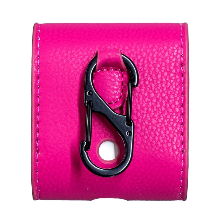 Lychee Wireless Bluetooth Headset Charging Box Leather Case for Apple Airpods