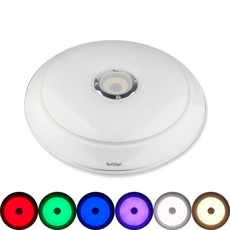 YouOKLight YK2302 36W Stepless Dimming Multi-color Bluetooth Phone APP Control Music Ceiling Lamp, AC 220V