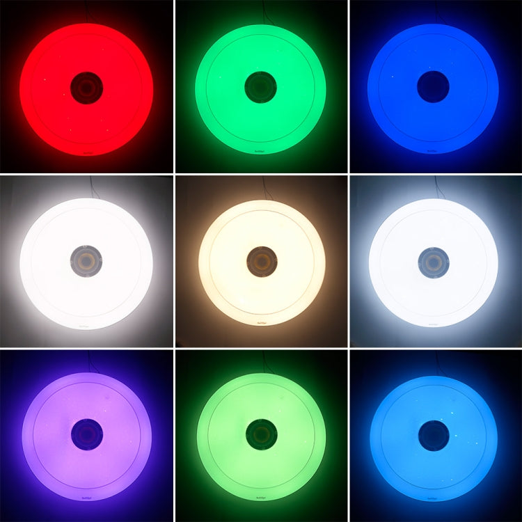 YouOKLight YK2302 36W Stepless Dimming Multi-color Bluetooth Phone APP Control Music Ceiling Lamp, AC 220V