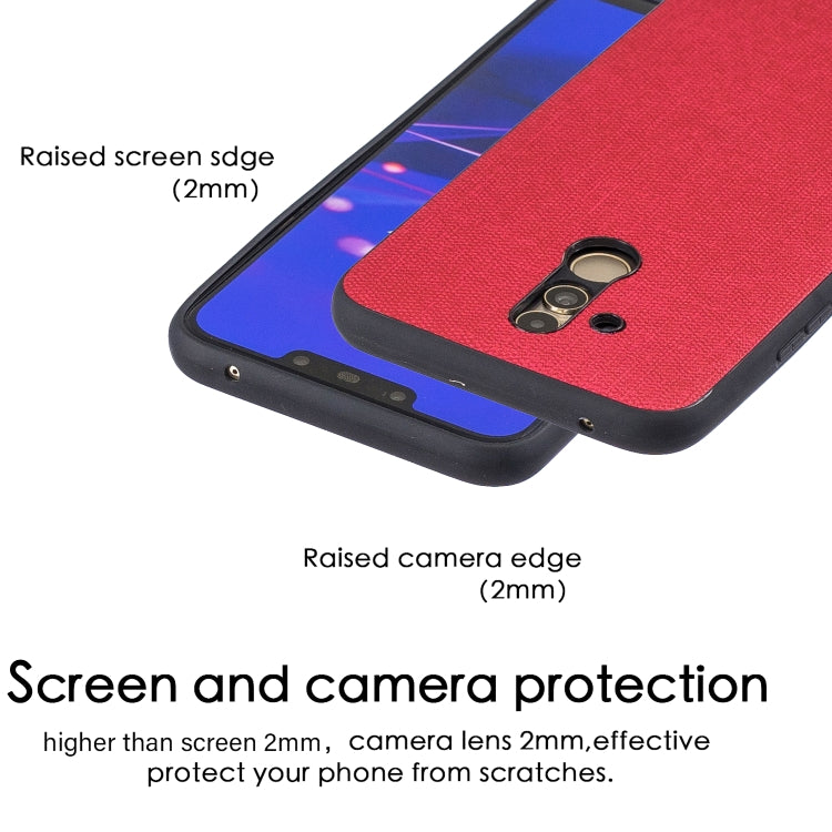 Shockproof  Matching Denim PC + PU + TPU Protective Case for Huawei Mate 20 Lite