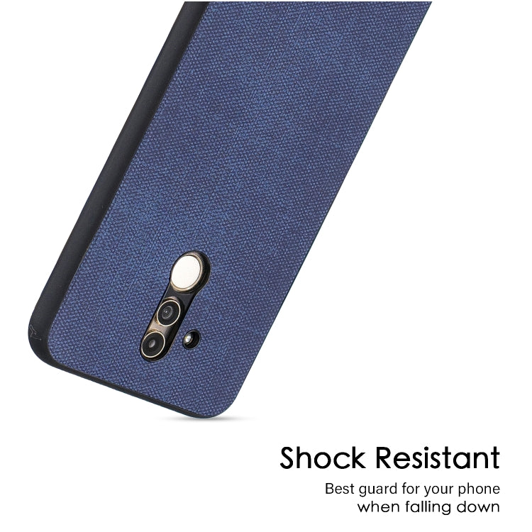 Shockproof  Matching Denim PC + PU + TPU Protective Case for Huawei Mate 20 Lite