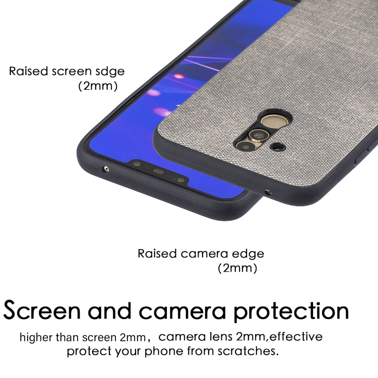 Shockproof  Matching Denim PC + PU + TPU Protective Case for Huawei Mate 20 Lite