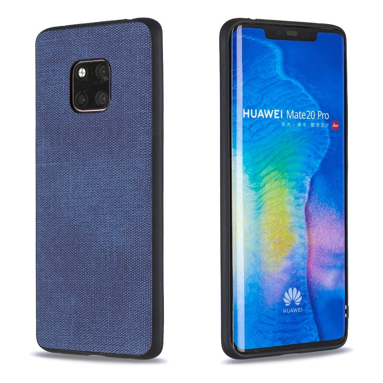 Shockproof  Matching Denim PC + PU + TPU Protective Case for Huawei Mate 20 Pro
