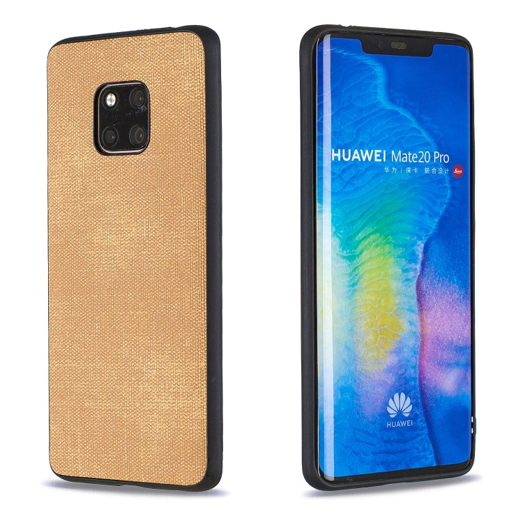 Shockproof  Matching Denim PC + PU + TPU Protective Case for Huawei Mate 20 Pro