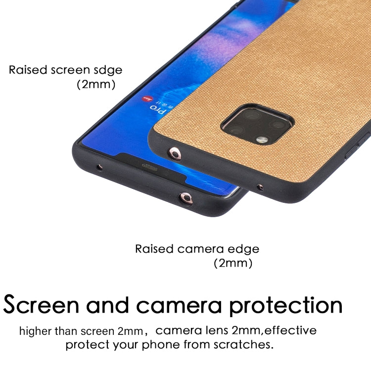 Shockproof  Matching Denim PC + PU + TPU Protective Case for Huawei Mate 20 Pro