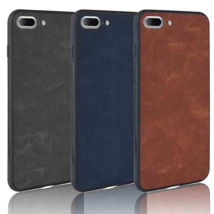 Shockproof Sheep Skin PC + PU + TPU Case For iPhone 7 Plus / 8 Plus