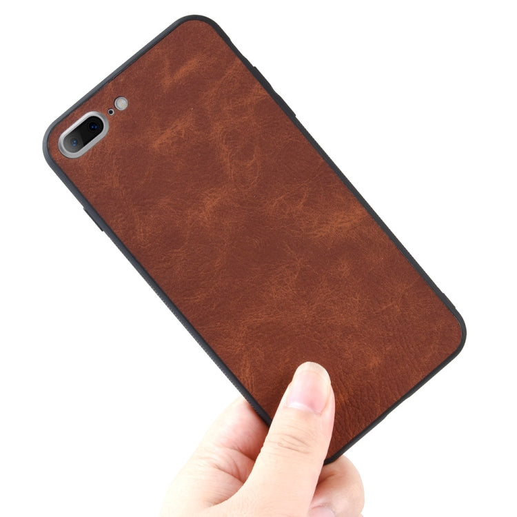 Shockproof Sheep Skin PC + PU + TPU Case For iPhone 7 Plus / 8 Plus