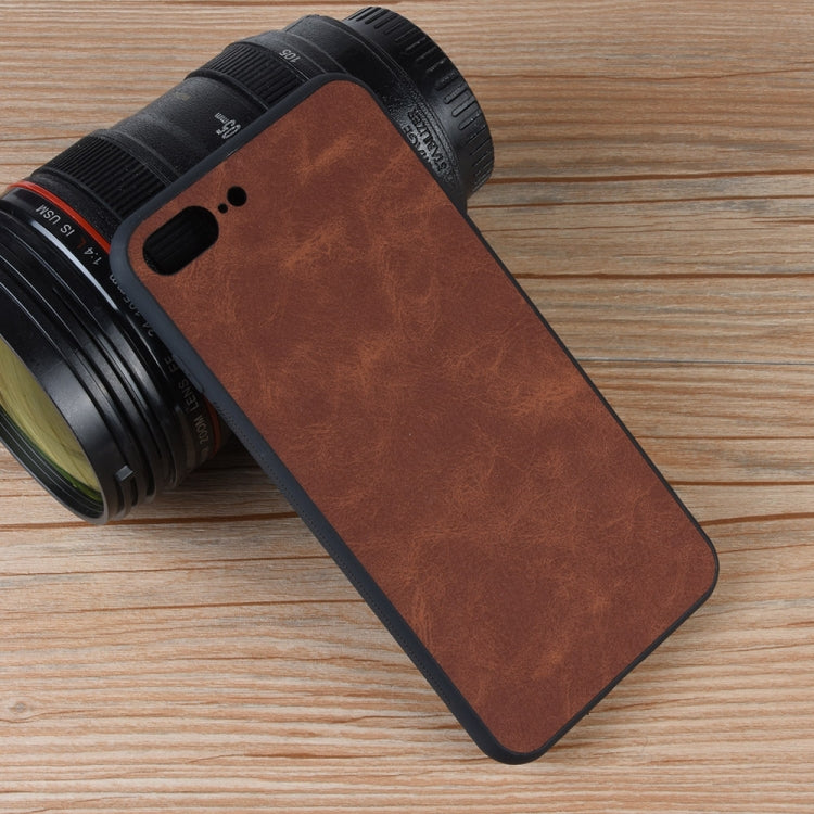 Shockproof Sheep Skin PC + PU + TPU Case For iPhone 7 Plus / 8 Plus
