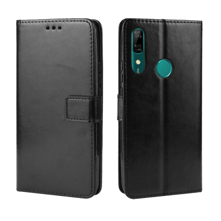 Retro Crazy Horse Texture Horizontal Flip Leather Case for Huawei P Smart Z / Y9 Prime (2019), with Holder & Card Slots & Photo Frame