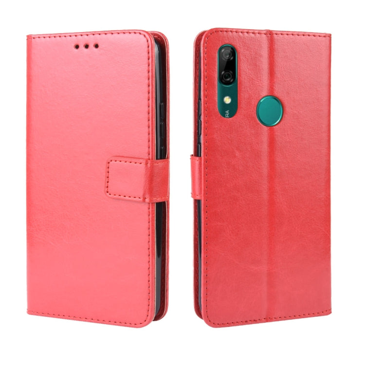 Retro Crazy Horse Texture Horizontal Flip Leather Case for Huawei P Smart Z / Y9 Prime (2019), with Holder & Card Slots & Photo Frame