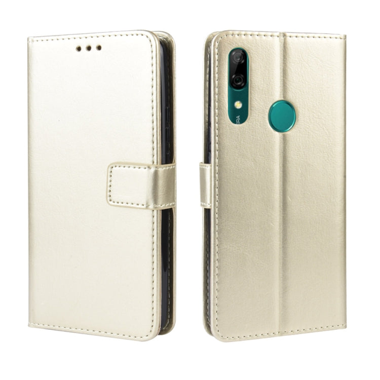 Retro Crazy Horse Texture Horizontal Flip Leather Case for Huawei P Smart Z / Y9 Prime (2019), with Holder & Card Slots & Photo Frame