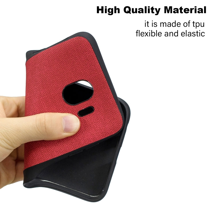 Shockproof Matching Denim PC + PU + TPU Protective Case for Galaxy J4 (2018)