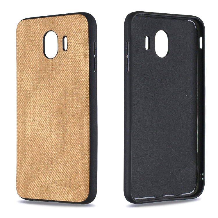 Shockproof Matching Denim PC + PU + TPU Protective Case for Galaxy J4 (2018)