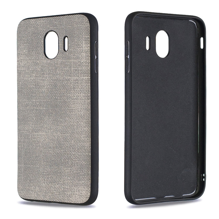 Shockproof Matching Denim PC + PU + TPU Protective Case for Galaxy J4 (2018)