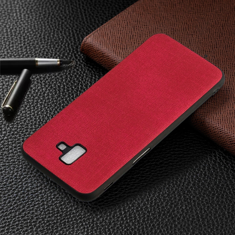 Shockproof  Matching Denim PC + PU + TPU Protective Case for Galaxy J6+