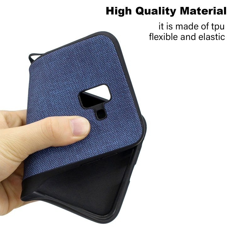 Shockproof  Matching Denim PC + PU + TPU Protective Case for Galaxy J6+