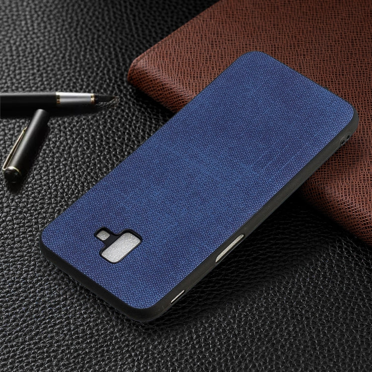 Shockproof  Matching Denim PC + PU + TPU Protective Case for Galaxy J6+