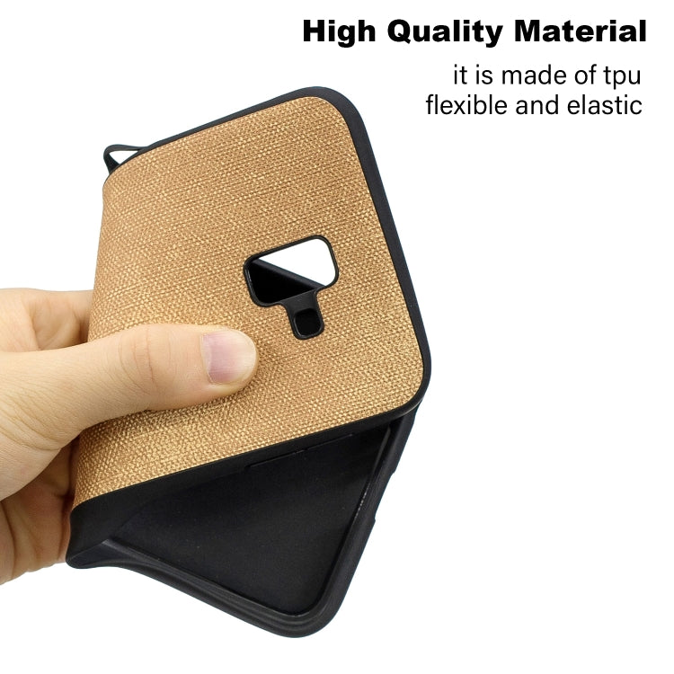 Shockproof  Matching Denim PC + PU + TPU Protective Case for Galaxy J6+