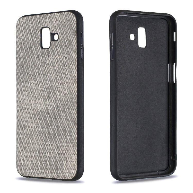 Shockproof  Matching Denim PC + PU + TPU Protective Case for Galaxy J6+