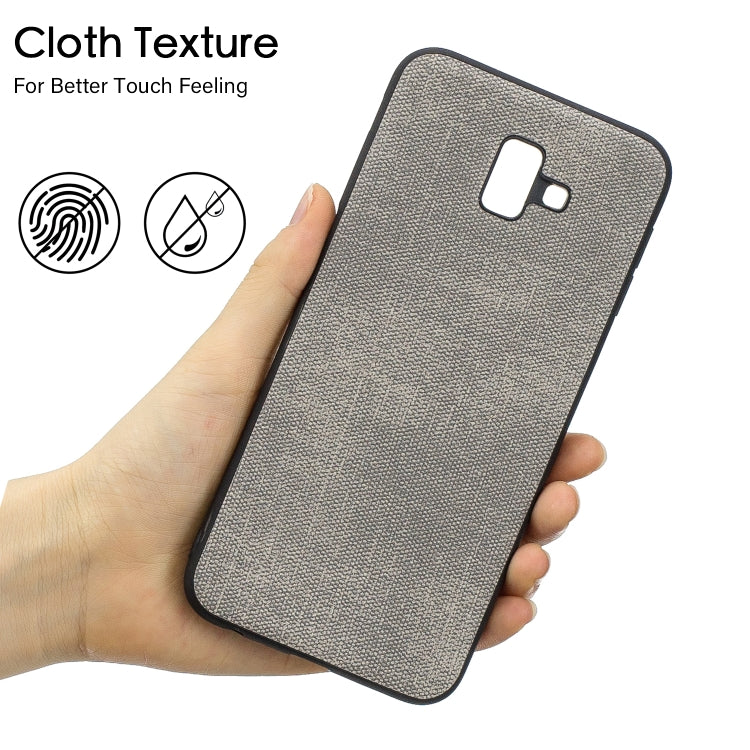 Shockproof  Matching Denim PC + PU + TPU Protective Case for Galaxy J6+