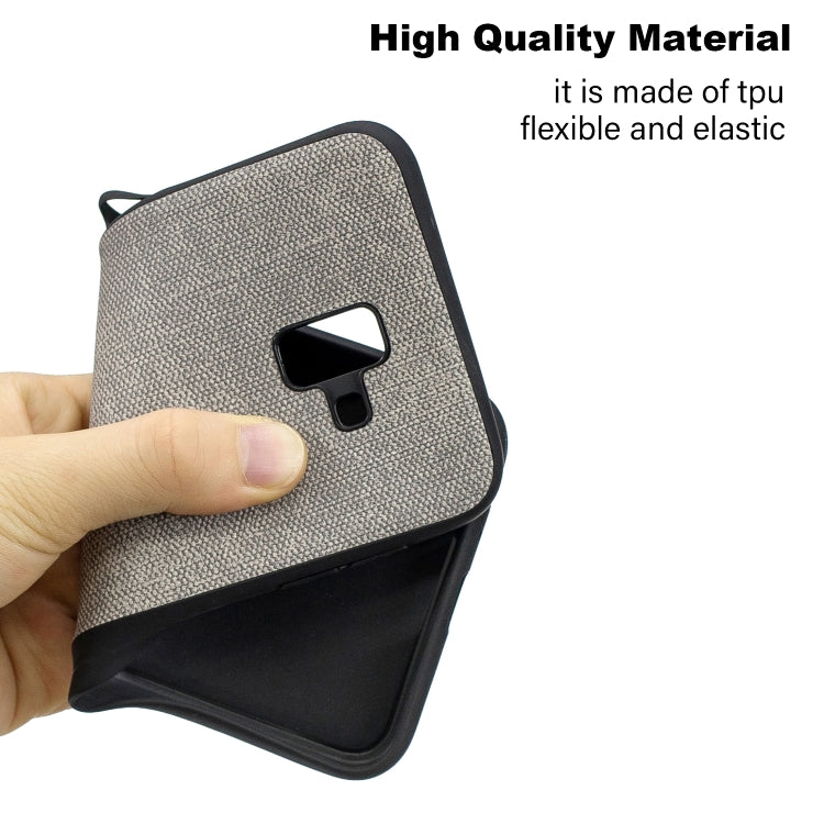 Shockproof  Matching Denim PC + PU + TPU Protective Case for Galaxy J6+