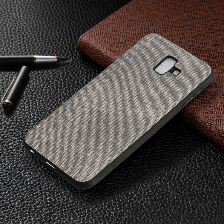 Shockproof  Matching Denim PC + PU + TPU Protective Case for Galaxy J6+