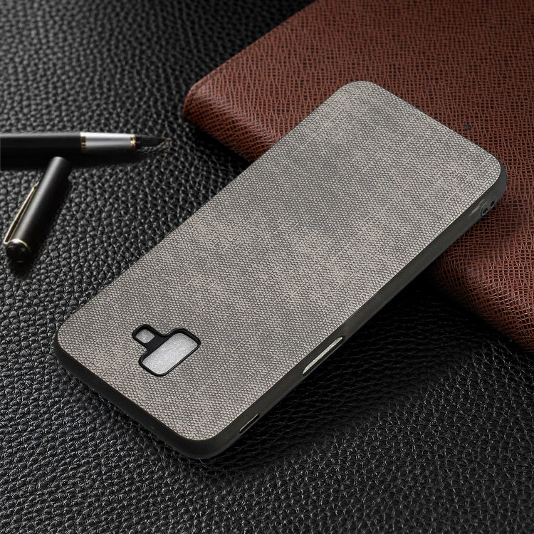 Shockproof  Matching Denim PC + PU + TPU Protective Case for Galaxy J6+