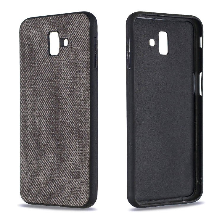 Shockproof  Matching Denim PC + PU + TPU Protective Case for Galaxy J6+