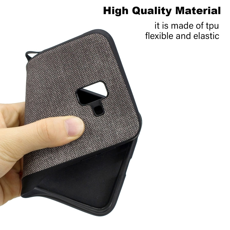 Shockproof  Matching Denim PC + PU + TPU Protective Case for Galaxy J6+