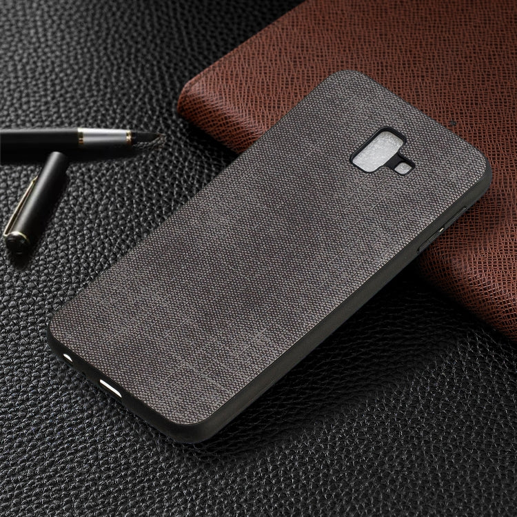 Shockproof  Matching Denim PC + PU + TPU Protective Case for Galaxy J6+