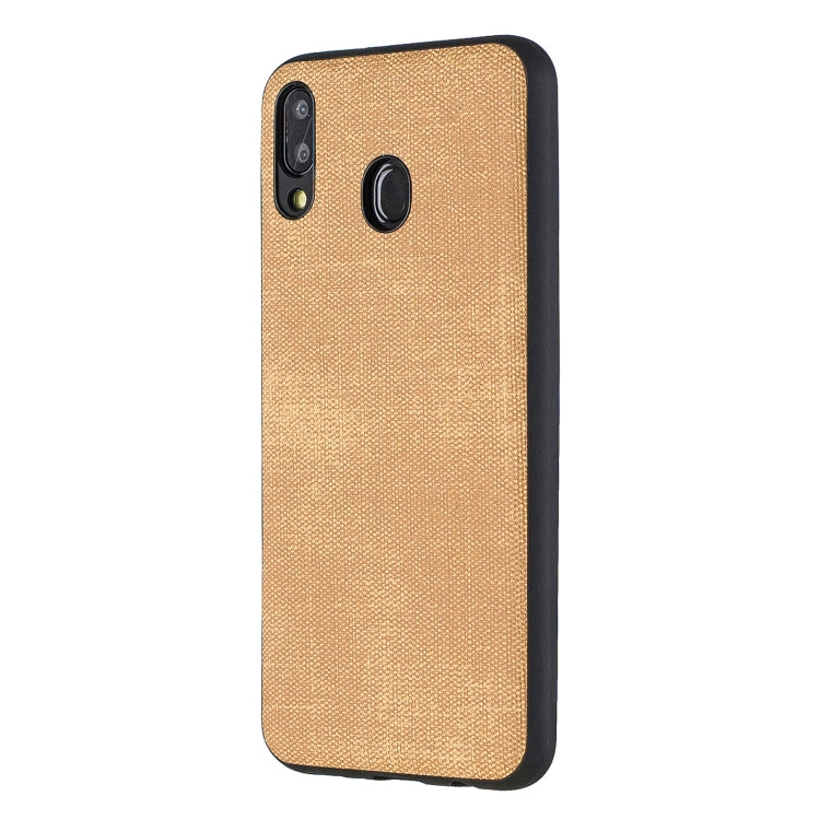 Shockproof  Matching Denim PC + PU + TPU Protective Case for Galaxy M20