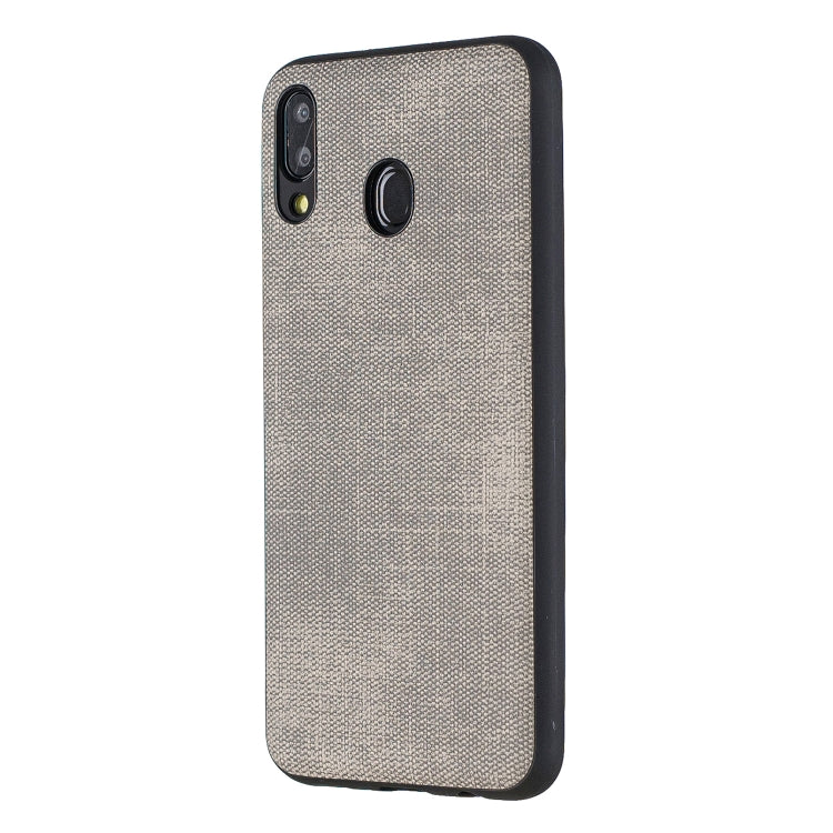 Shockproof  Matching Denim PC + PU + TPU Protective Case for Galaxy M20