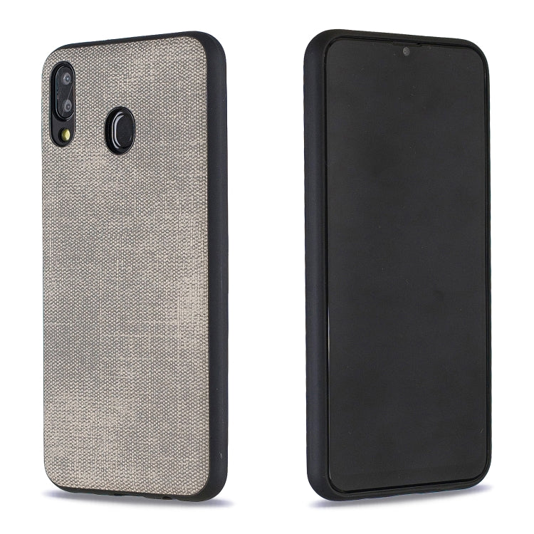 Shockproof  Matching Denim PC + PU + TPU Protective Case for Galaxy M20
