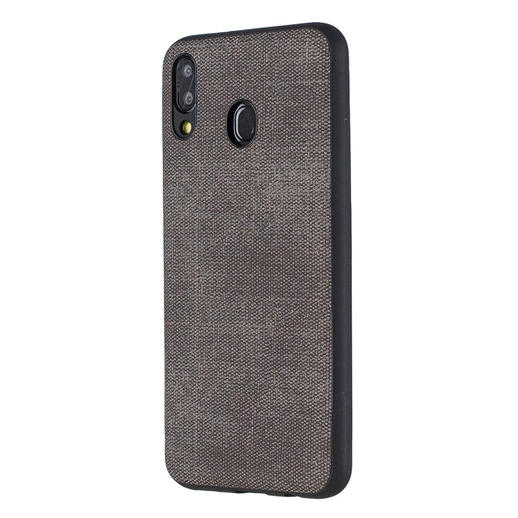 Shockproof  Matching Denim PC + PU + TPU Protective Case for Galaxy M20