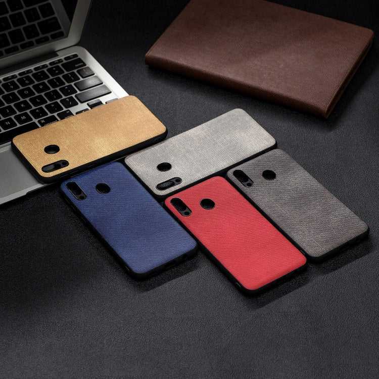 Shockproof  Matching Denim PC + PU + TPU Protective Case for Galaxy M20