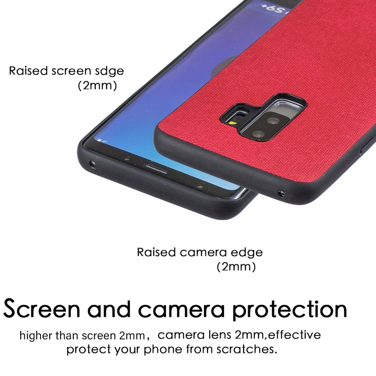 Shockproof  Matching Denim PC + PU + TPU Protective Case for Galaxy S9+