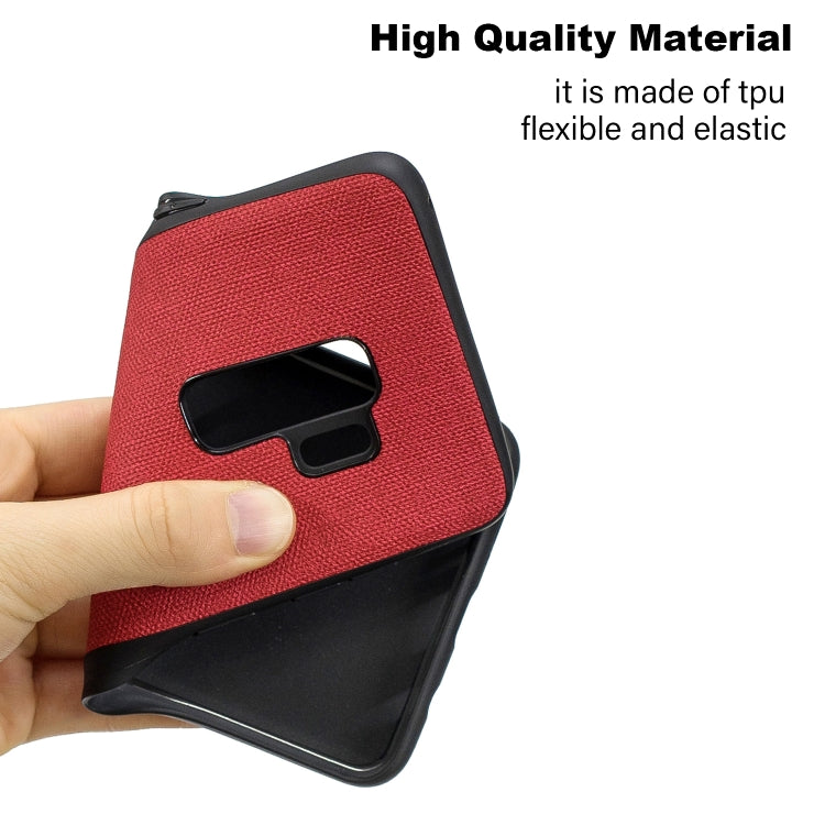 Shockproof  Matching Denim PC + PU + TPU Protective Case for Galaxy S9+
