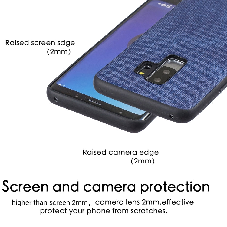 Shockproof  Matching Denim PC + PU + TPU Protective Case for Galaxy S9+